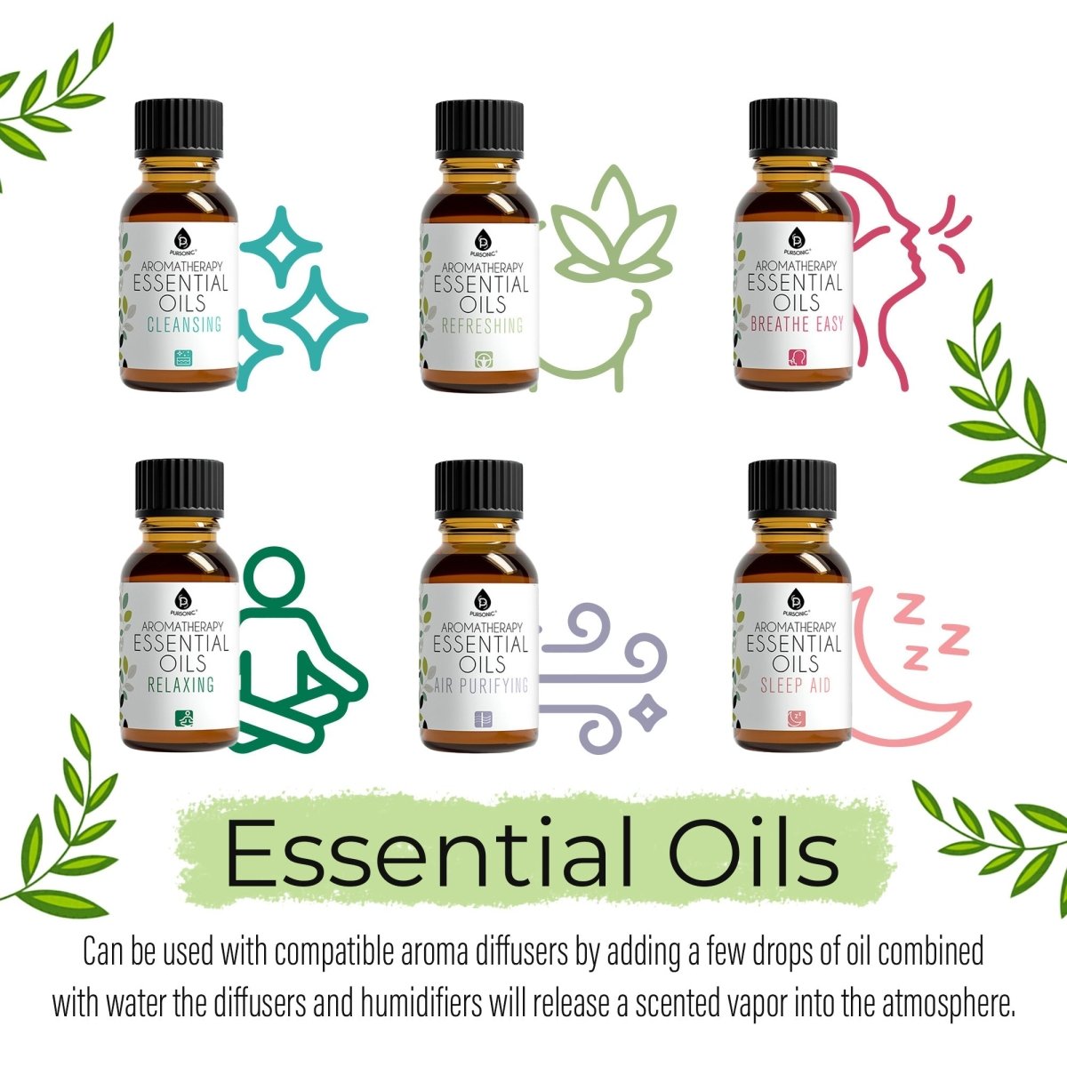 14 pack aromatherapy essential oil gift set - Leadinggene.com