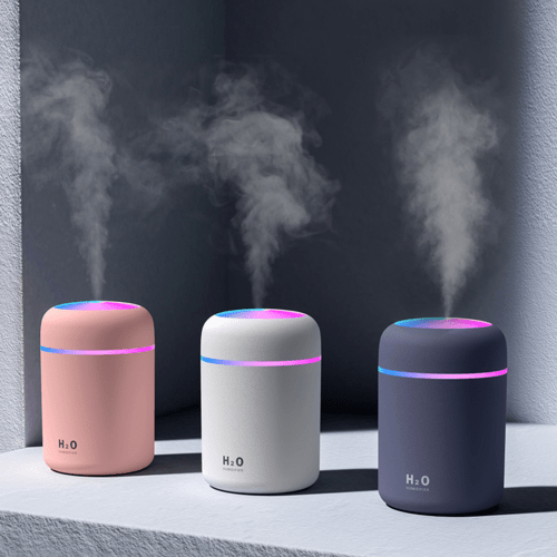Portable Air Humidifier Aroma Essential Oil Diffuser for Car Home - Leadinggene.com