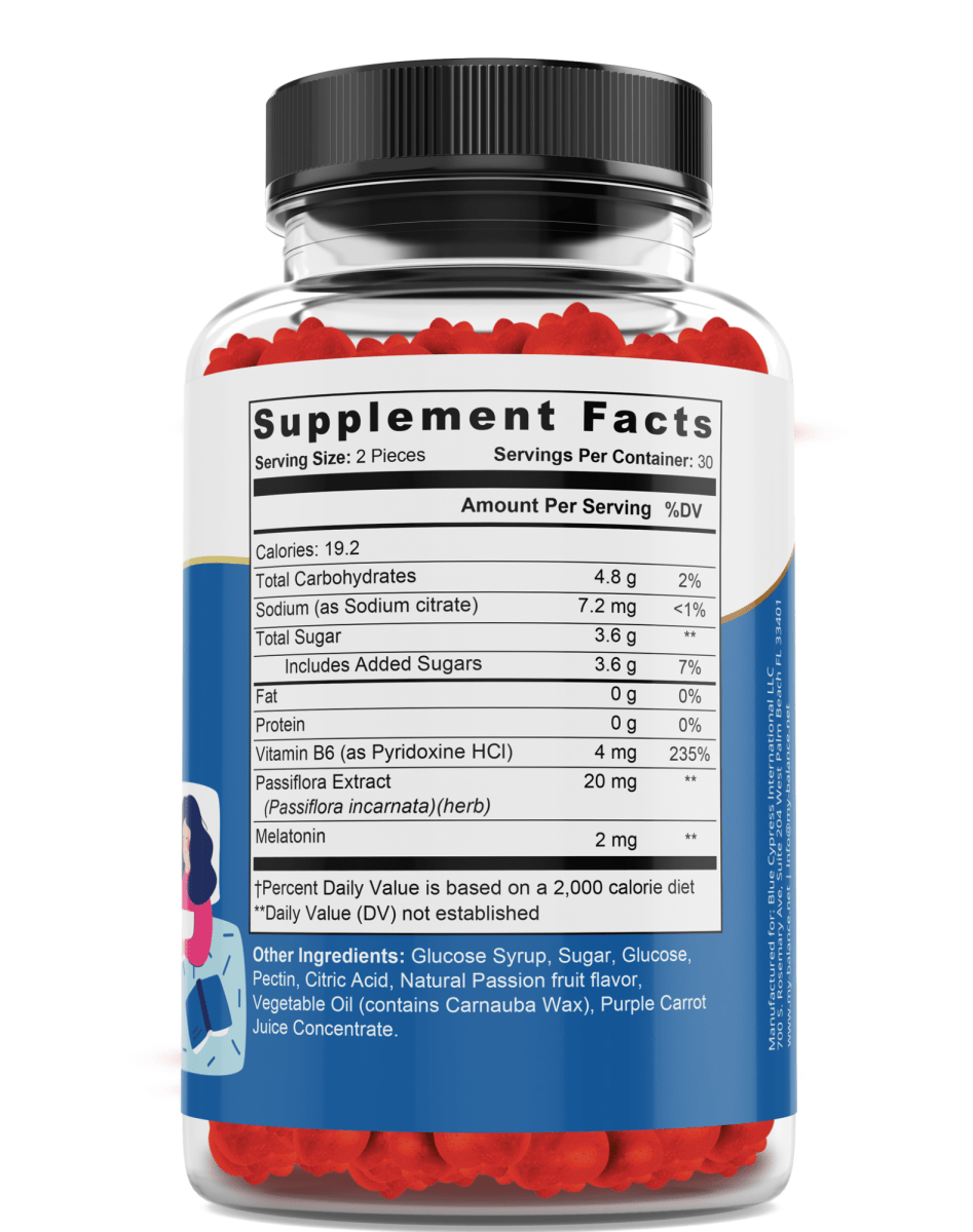 Sleep Well Gummies - Melatonin - Leadinggene.com